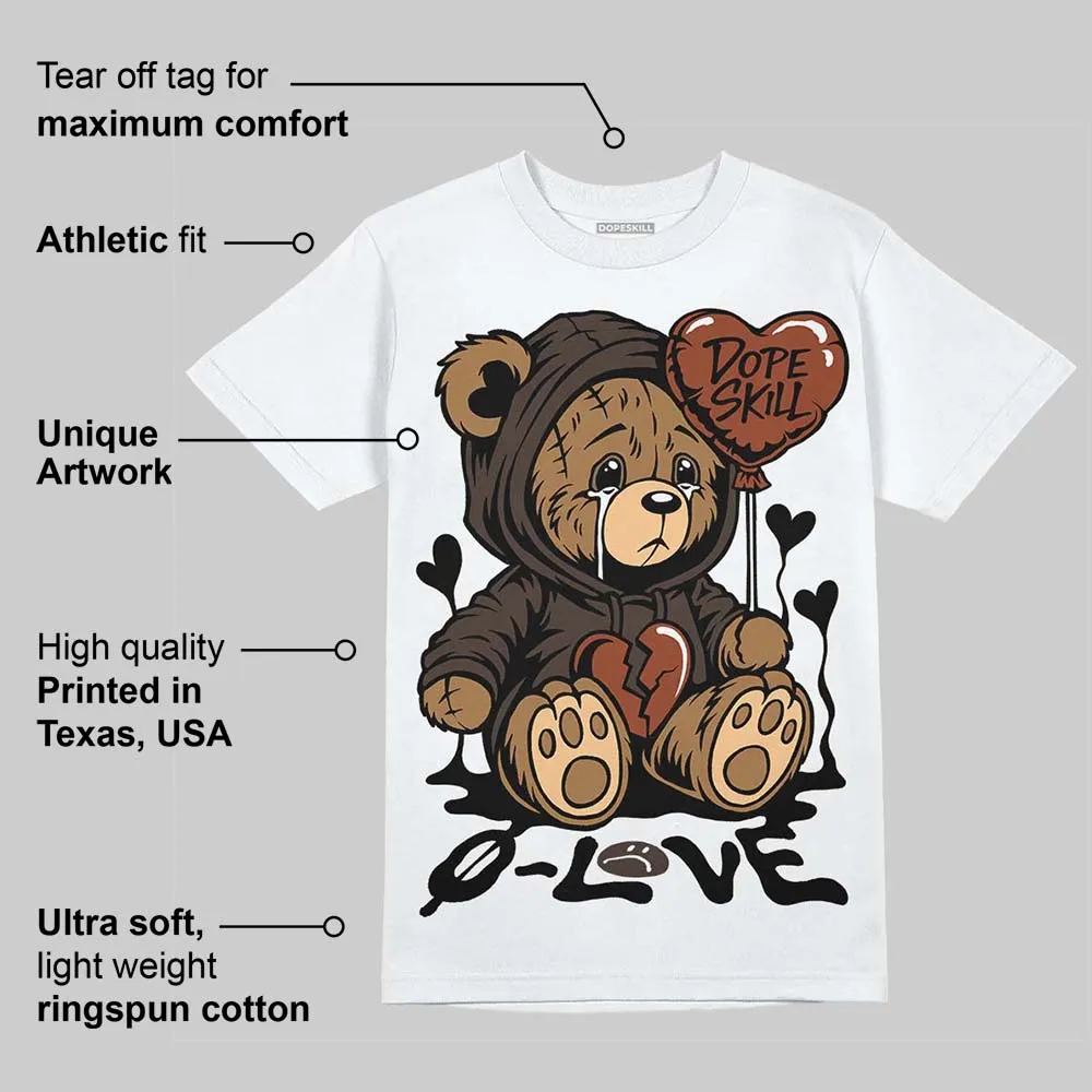 Mocha 1s DopeSkill T-Shirt Broken Bear Graphic sold by DopeSkill product image thumbnail 3