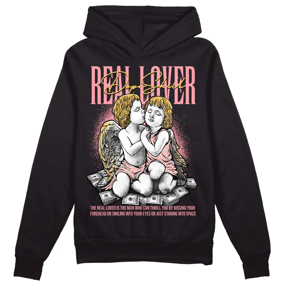 Red Stardust 3s DopeSkill Hoodie Sweatshirt Real Lover Graphic sold by DopeSkill product image thumbnail 2