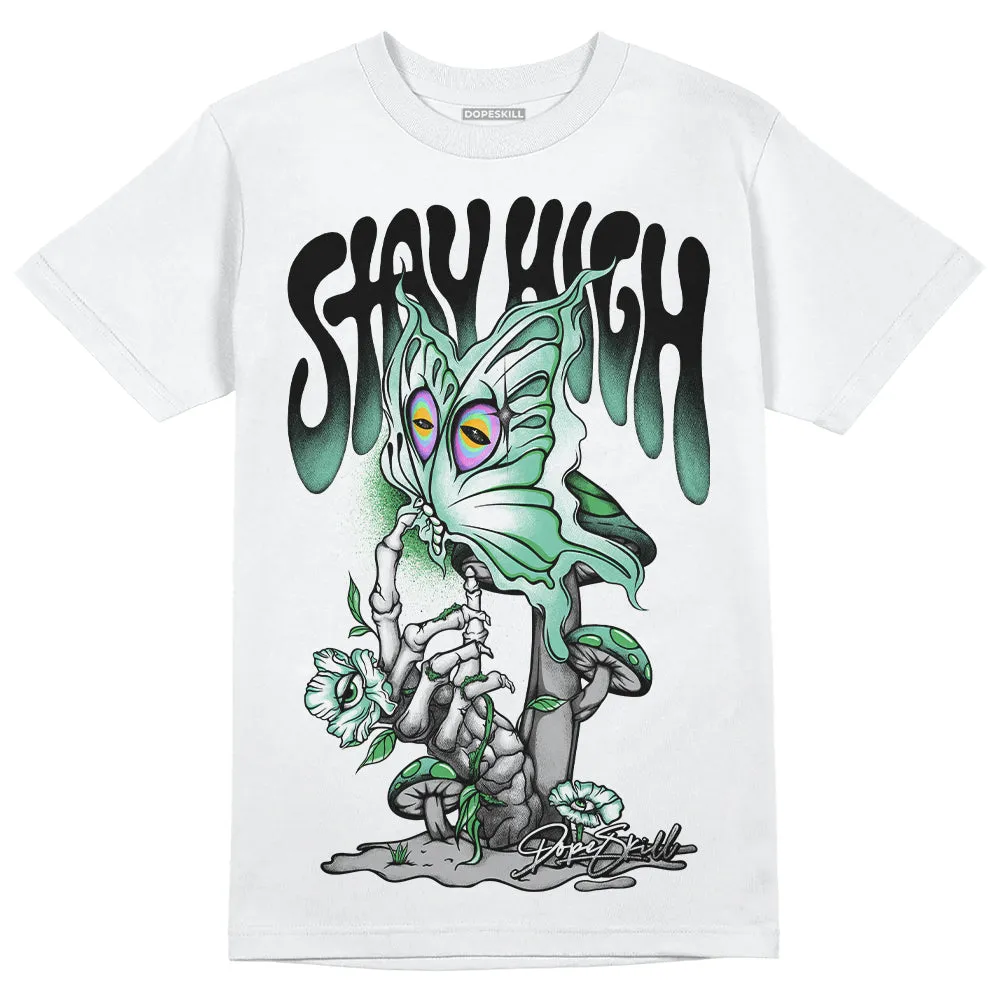 Green Glow 1s DopeSkill T-Shirt Stay High Graphic sold by DopeSkill product image thumbnail 2