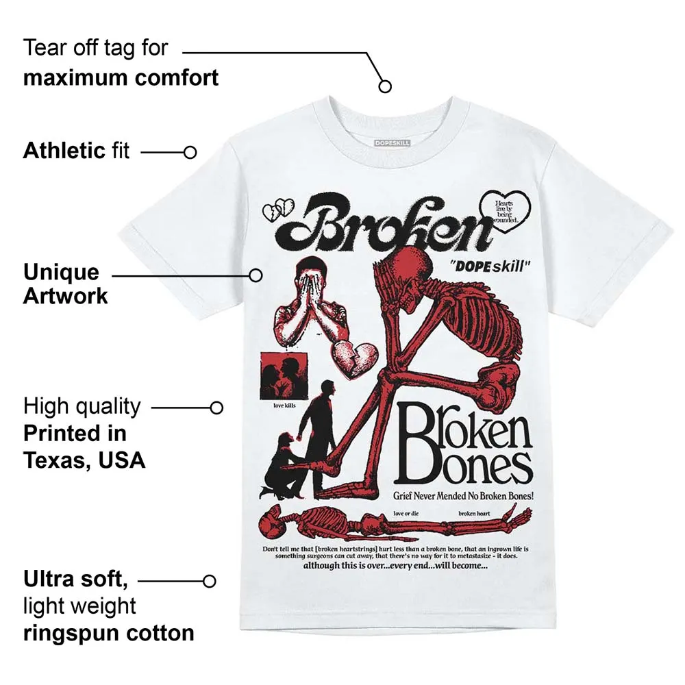 Red Taxi 12s DopeSkill T-Shirt Broken Bones Graphic sold by DopeSkill product image thumbnail 3
