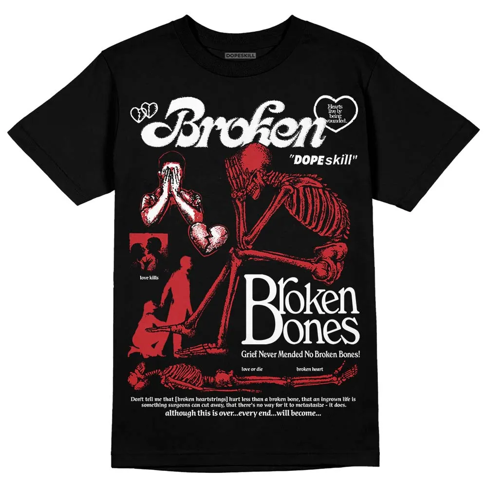Red Taxi 12s DopeSkill T-Shirt Broken Bones Graphic sold by DopeSkill product image thumbnail 2