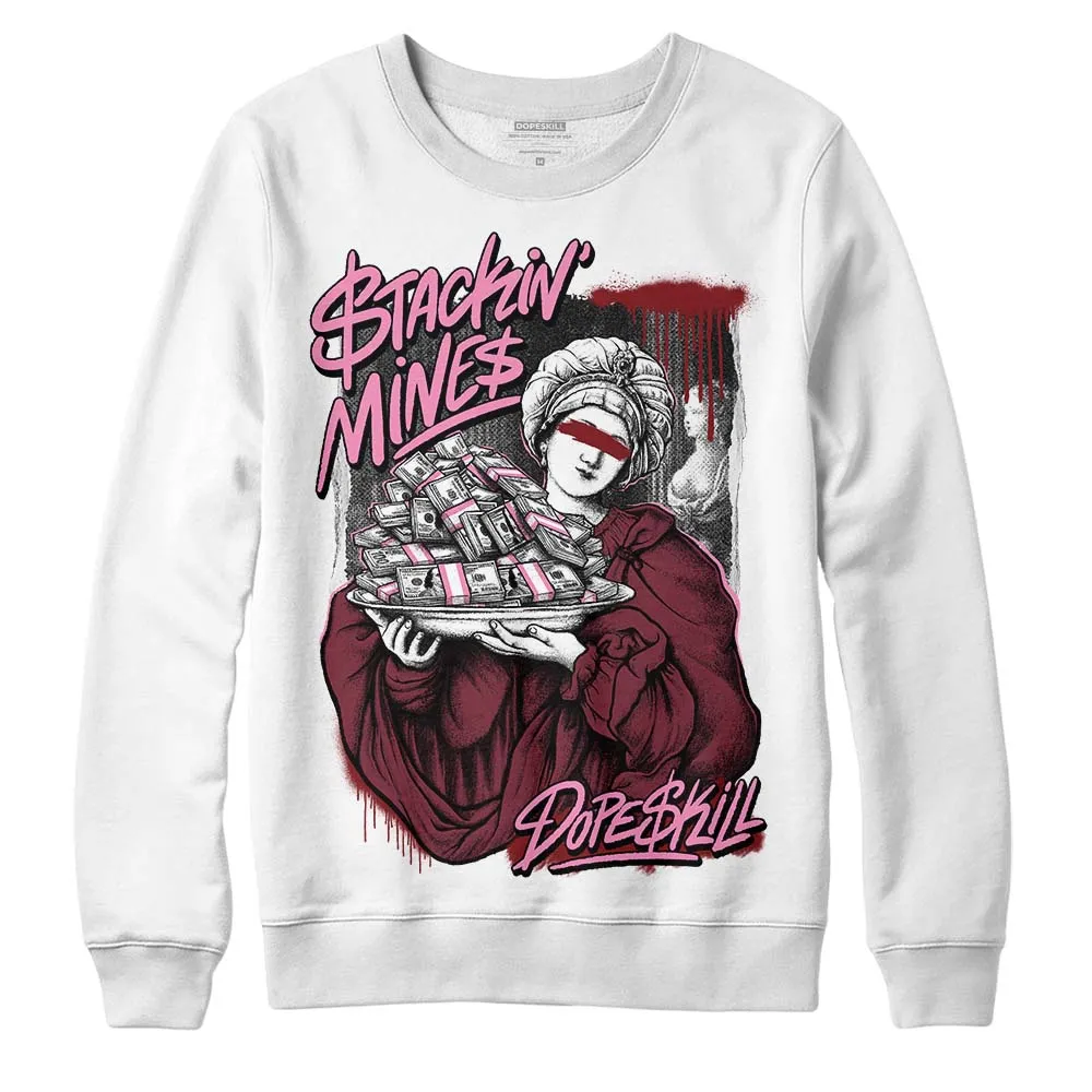 Team Red 1s DopeSkill Sweatshirt Stackin Mines Graphic sold by DopeSkill