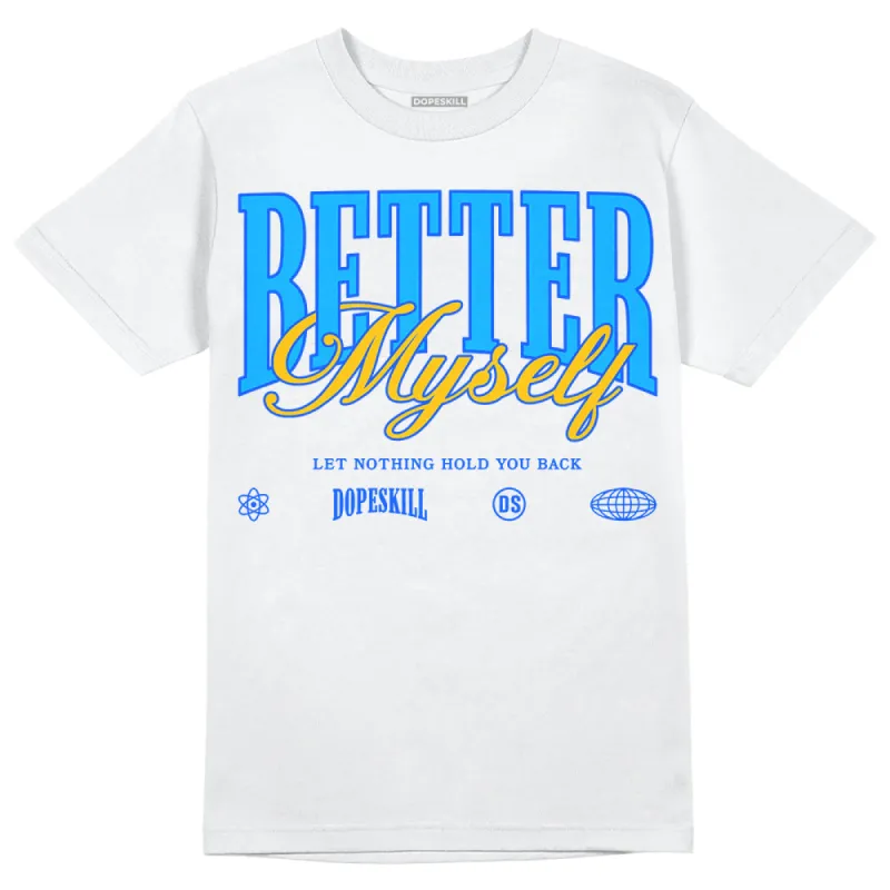 Royal Blue Collection DopeSkill T-Shirt Better Myself Graphic sold by DopeSkill