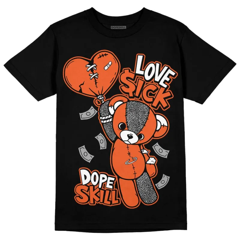 Georgia Peach 3s DopeSkill T-Shirt Love Sick Graphic sold by DopeSkill
