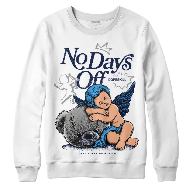 AJ Spizike White Obsidian DopeSkill Sweatshirt New No Days Off Graphic sold by DopeSkill