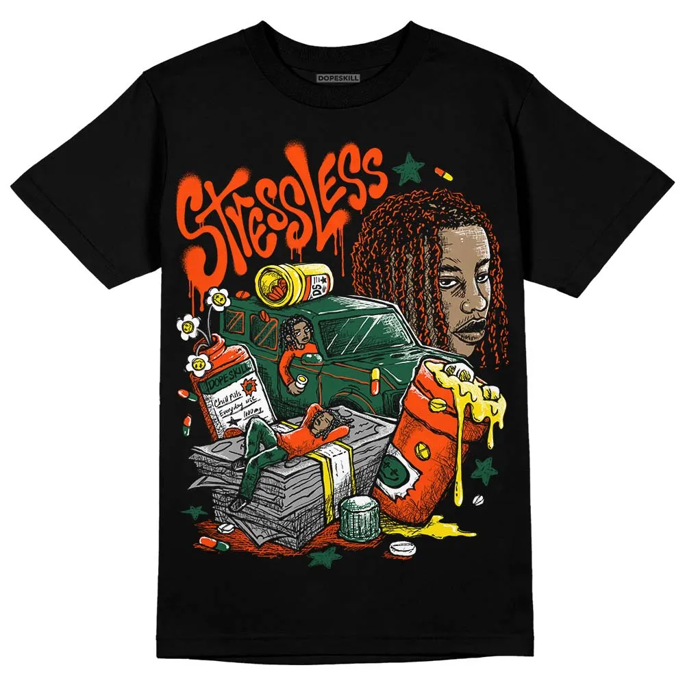 Dunk Team Dark Green Orange DopeSkill T-Shirt Stressless Graphic sold by DopeSkill product image thumbnail 2