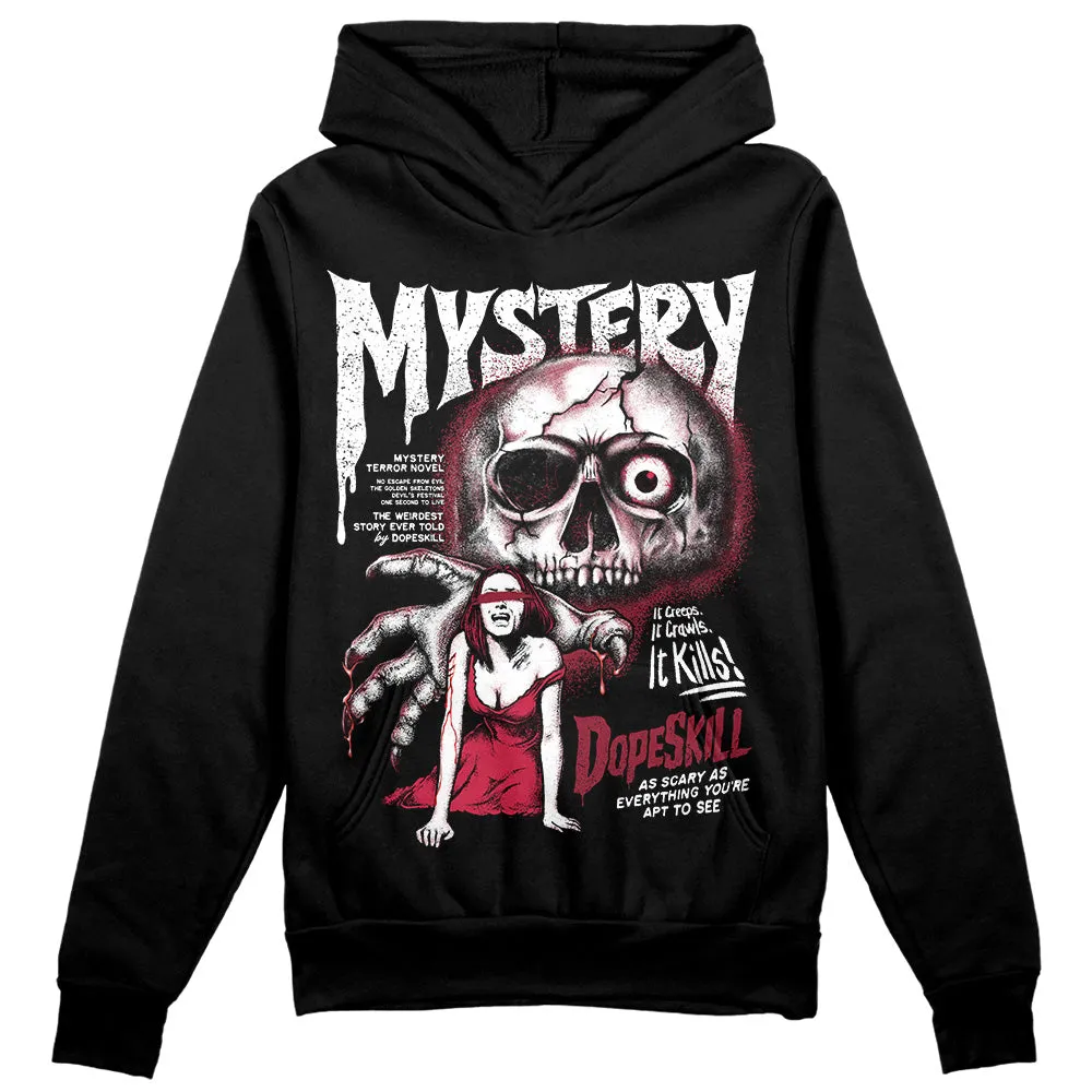 85 Metallic Burgundy 1s DopeSkill Hoodie Sweatshirt Mystery Ghostly Grasp Graphic sold by DopeSkill product image thumbnail 2