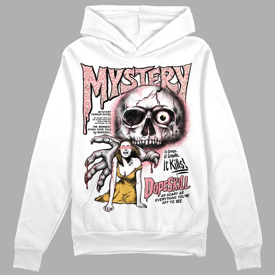 Red Stardust 3s DopeSkill Hoodie Sweatshirt Mystery Ghostly Grasp Graphic sold by DopeSkill