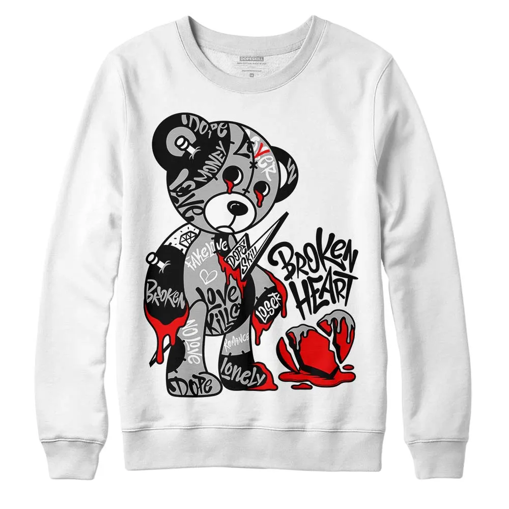 Shadow 1s DopeSkill Sweatshirt Broken Heart Graphic sold by DopeSkill product image thumbnail 2