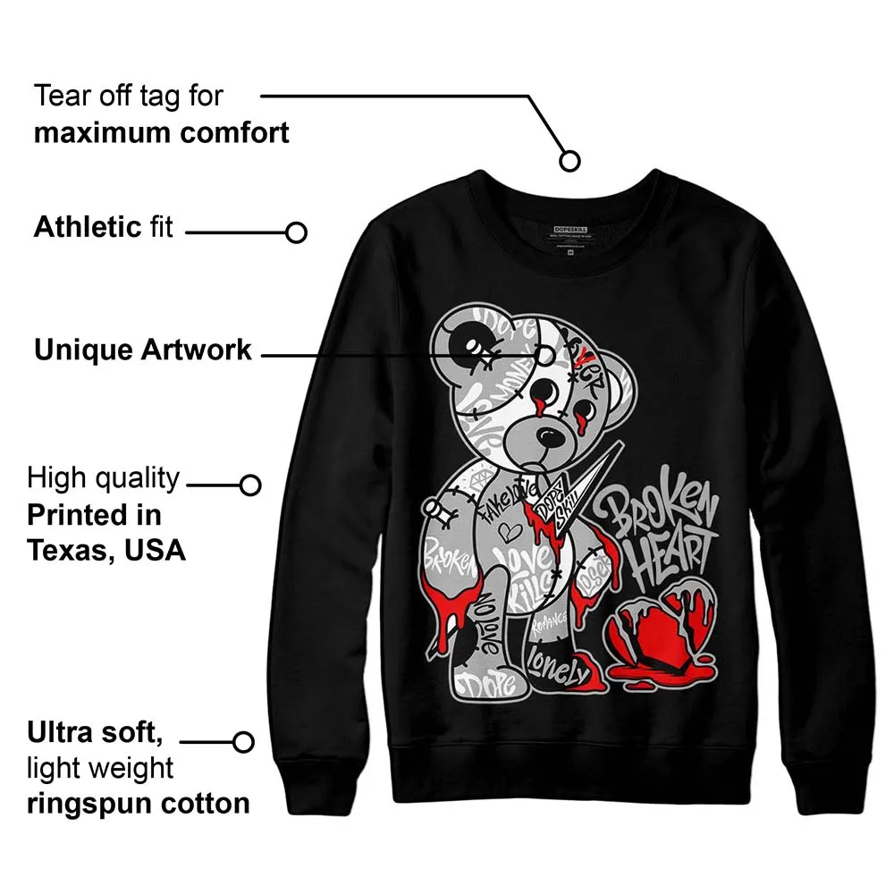 Shadow 1s DopeSkill Sweatshirt Broken Heart Graphic sold by DopeSkill product image thumbnail 3