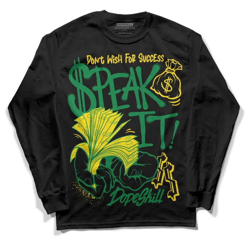 Dunk Reverse Brazil DopeSkill Long Sleeve T-Shirt Speak It Graphic sold by DopeSkill product image thumbnail 2