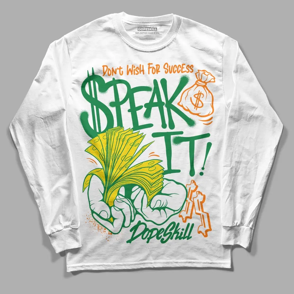 Dunk Reverse Brazil DopeSkill Long Sleeve T-Shirt Speak It Graphic sold by DopeSkill