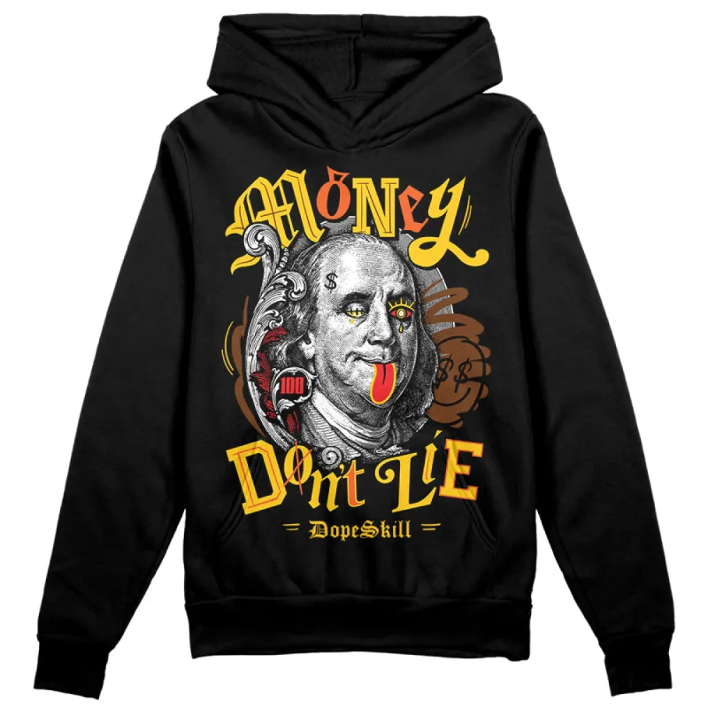Yellow Collection DopeSkill Hoodie Sweatshirt Money Don't Lie Graphic sold by DopeSkill