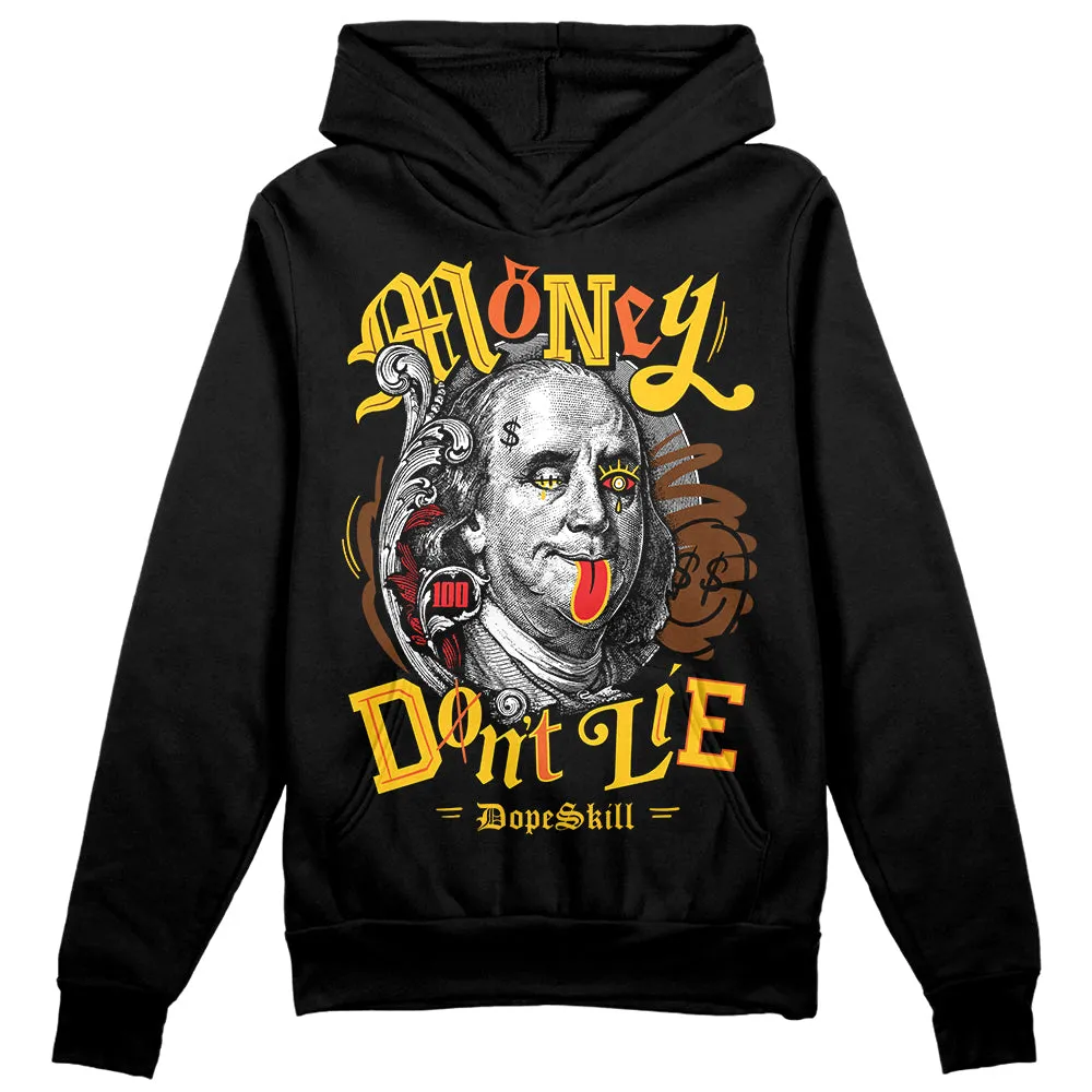 Yellow Collection DopeSkill Hoodie Sweatshirt Money Don't Lie Graphic sold by DopeSkill