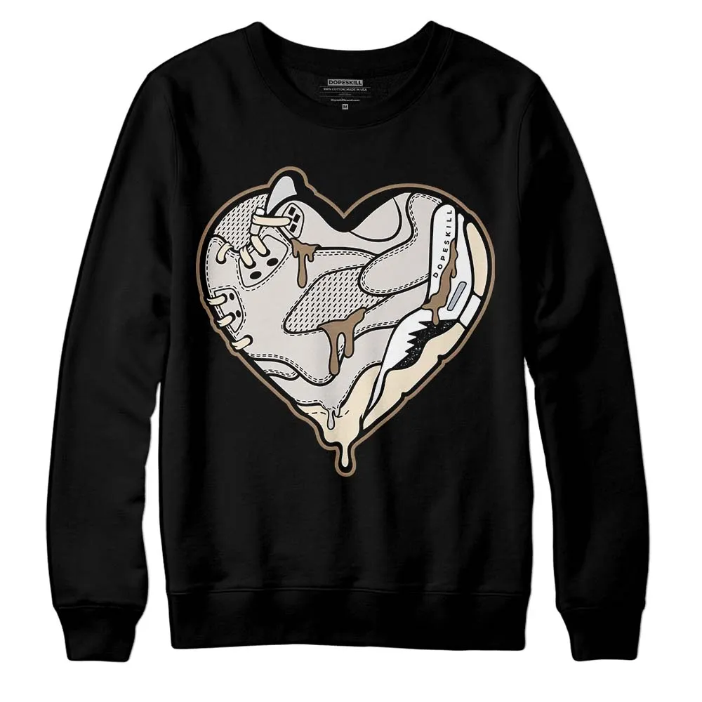 Sail 5s DopeSkill Sweatshirt Heart Jordan 5 Graphic sold by DopeSkill product image thumbnail 2
