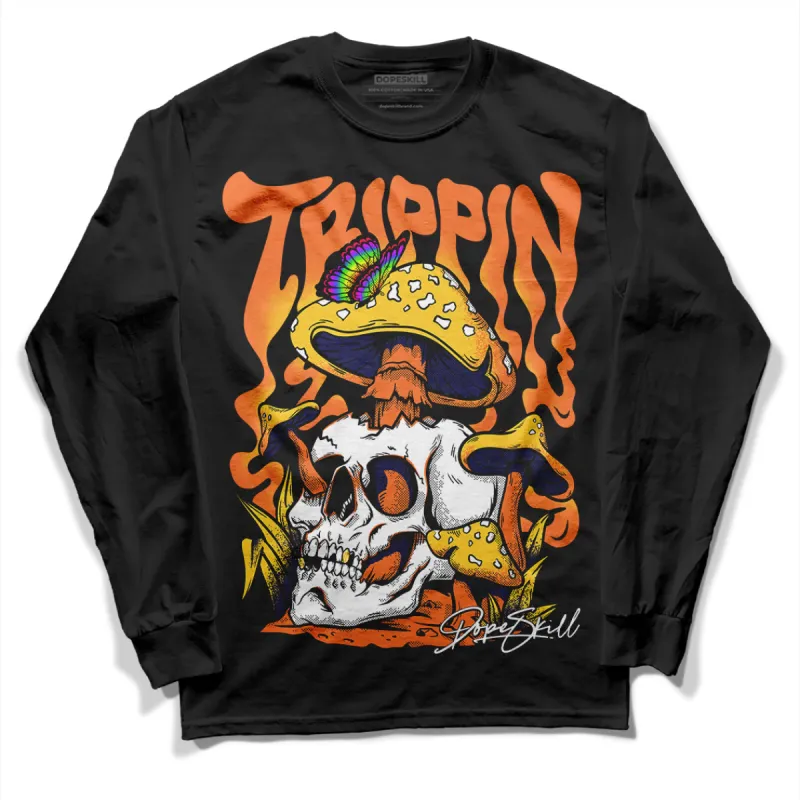Rio 3s DopeSkill Long Sleeve T-Shirt Trippin Graphic sold by DopeSkill