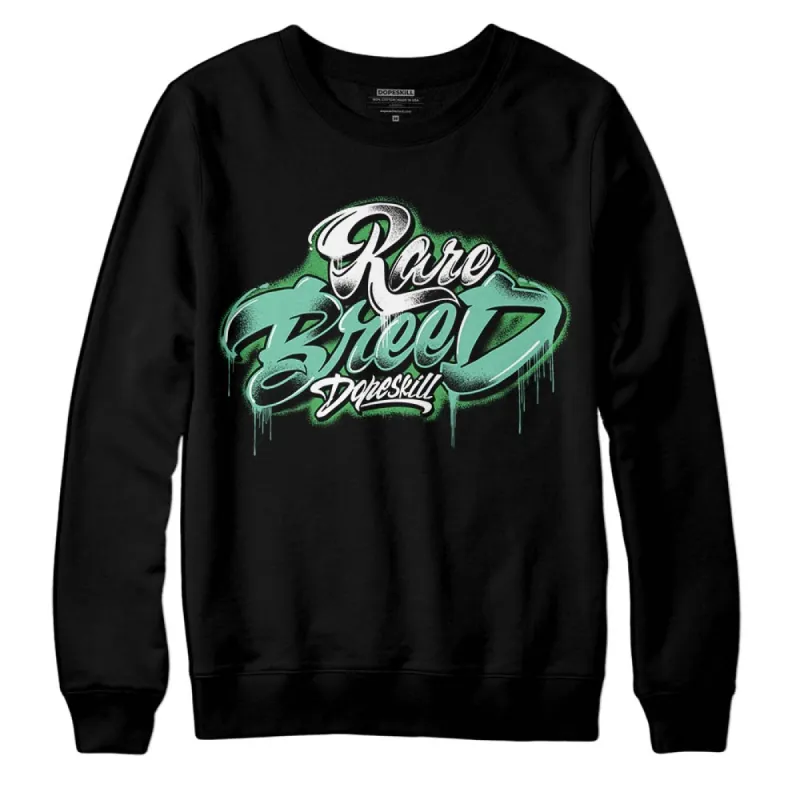 Green Glow 1s DopeSkill Sweatshirt Rare Breed Type Graphic sold by DopeSkill
