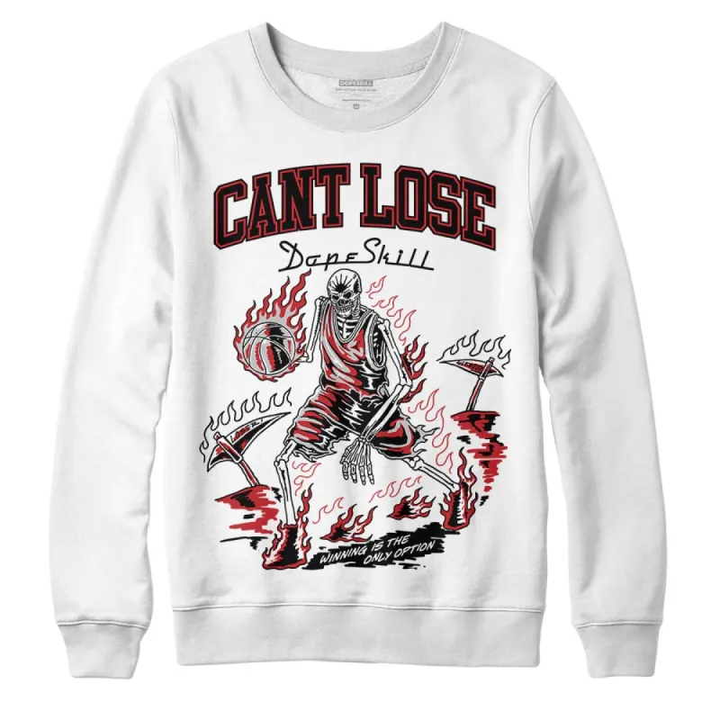 Red Taxi 12s DopeSkill Sweatshirt Cant Lose Graphic sold by DopeSkill