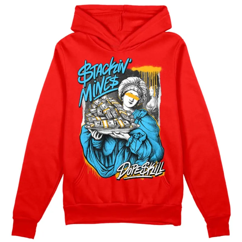 Red Collection DopeSkill Red Hoodie Sweatshirt Stackin Mines Graphic sold by DopeSkill