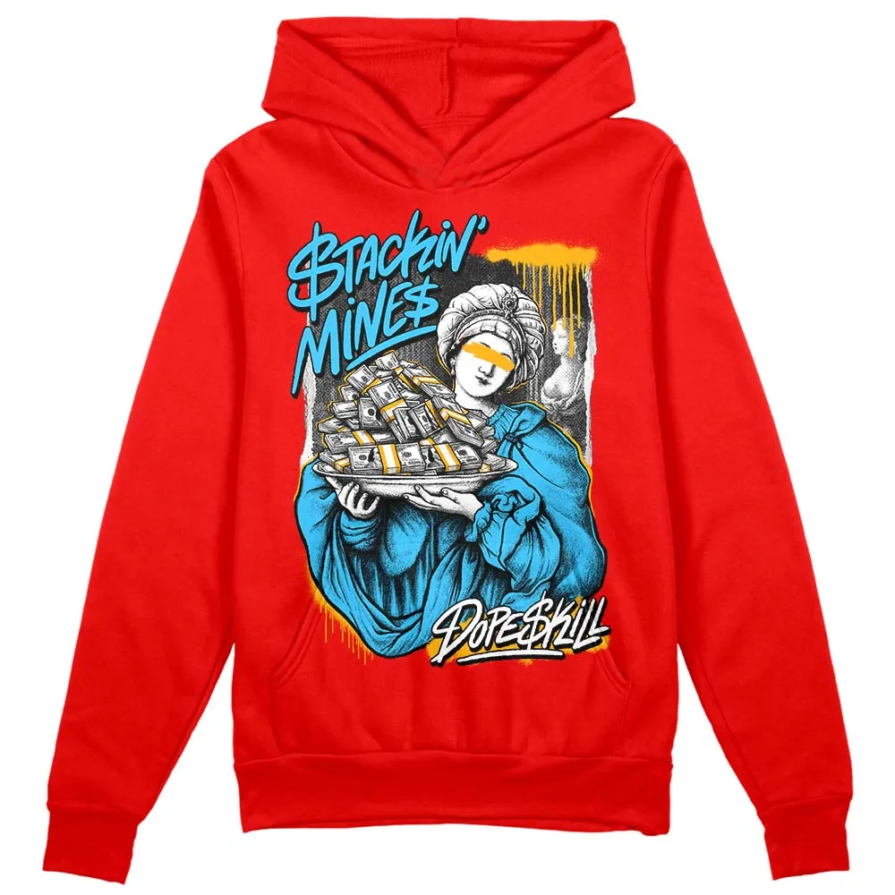 Red Collection DopeSkill Red Hoodie Sweatshirt Stackin Mines Graphic sold by DopeSkill
