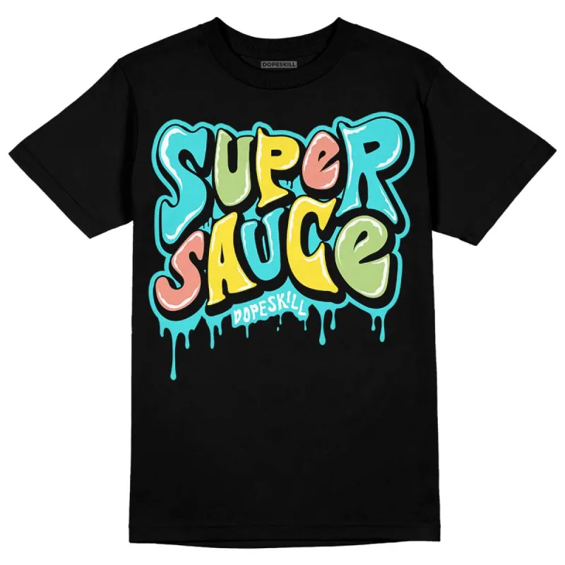 Cyan Burst 9060 DopeSkill T-Shirt Super Sauce Graphic sold by DopeSkill