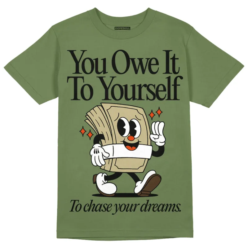 Olive Collection DopeSkill Olive T-shirt Owe It To Yourself Graphic sold by DopeSkill