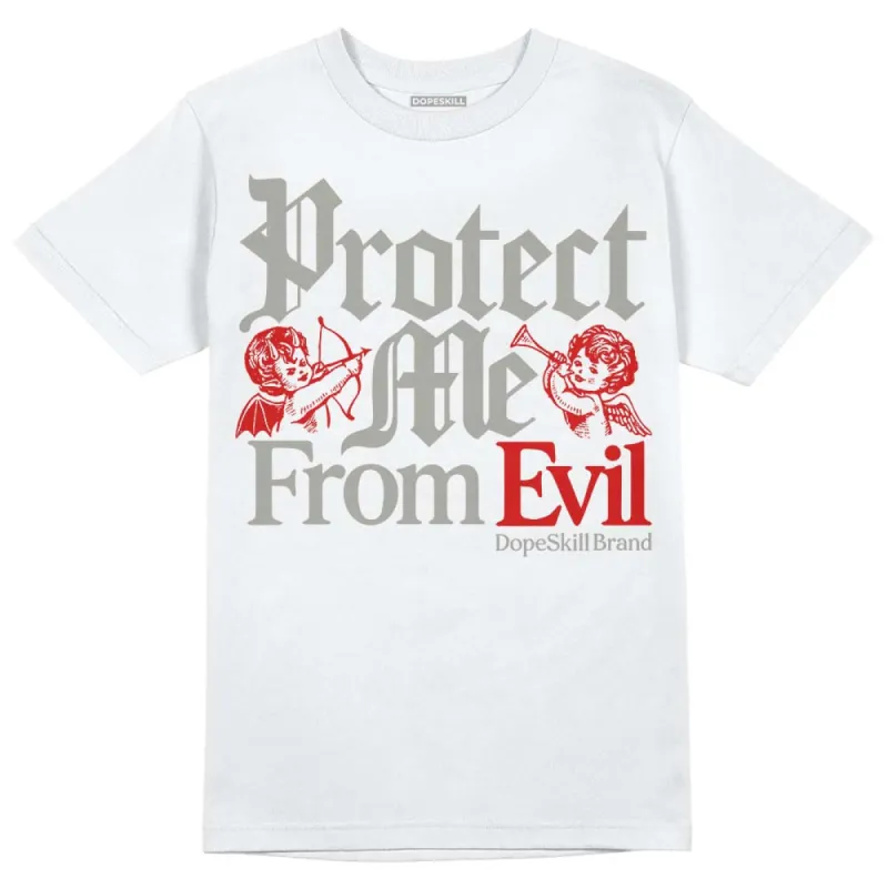 Fire Red 3s DopeSkill T-Shirt Protect Me From Evil Graphic sold by DopeSkill