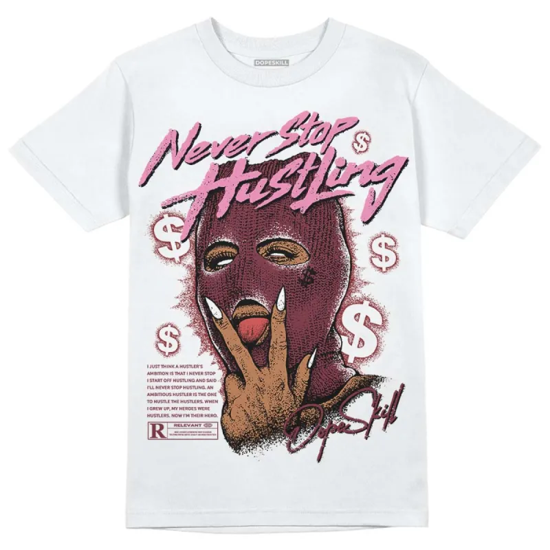 Team Red 1s DopeSkill T-Shirt Never Stop Hustling Graphic sold by DopeSkill