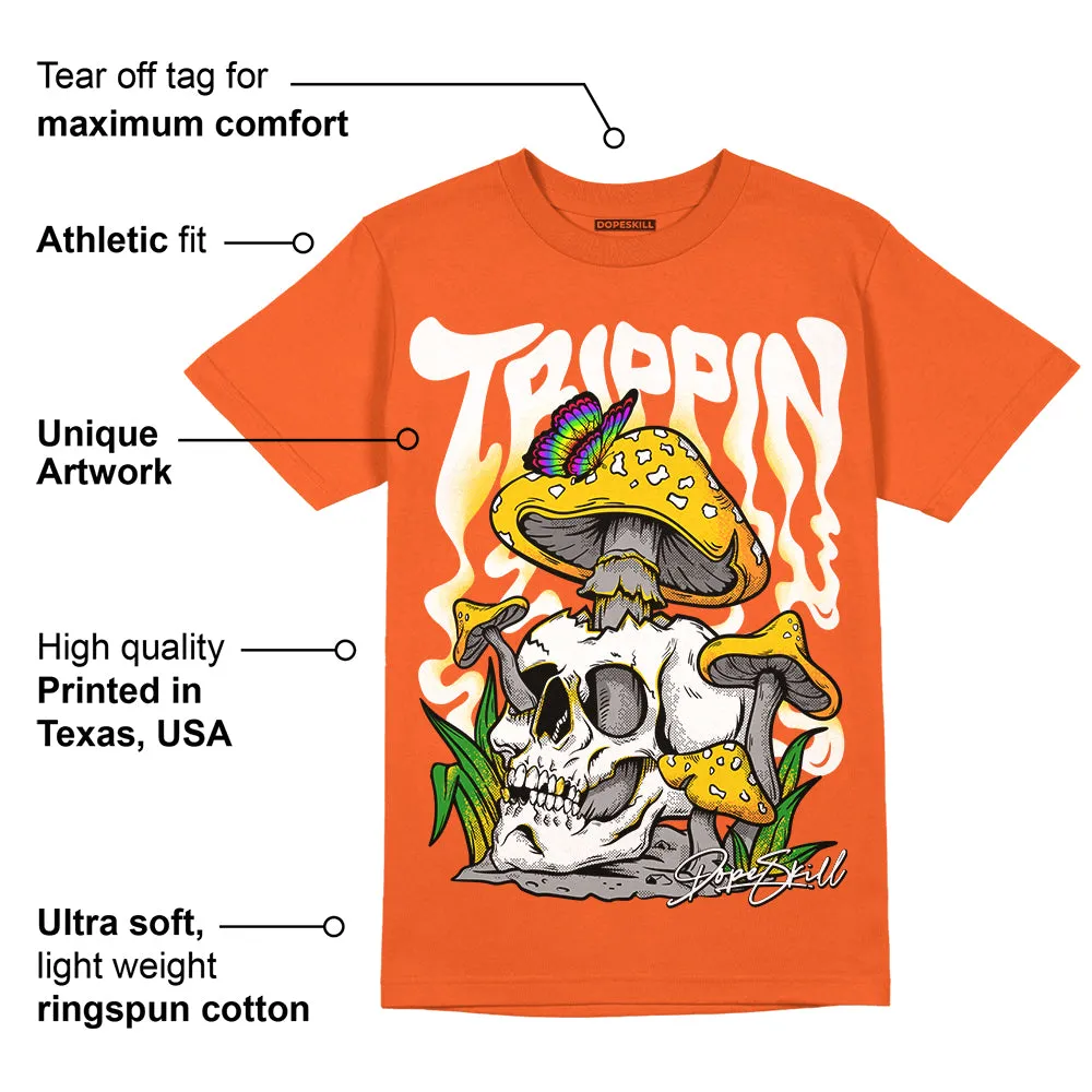 Georgia Peach 3s DopeSkill Orange T-shirt Trippin Graphic sold by DopeSkill product image thumbnail 2
