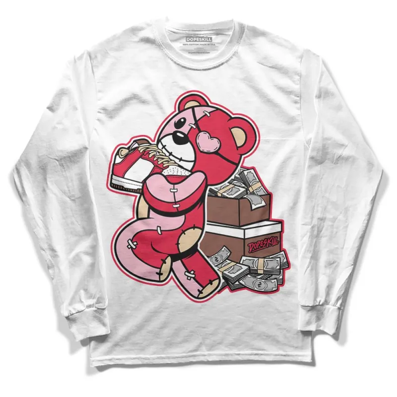 Dunk Bacon DopeSkill Long Sleeve T-Shirt Bear Steals Sneaker Graphic sold by DopeSkill