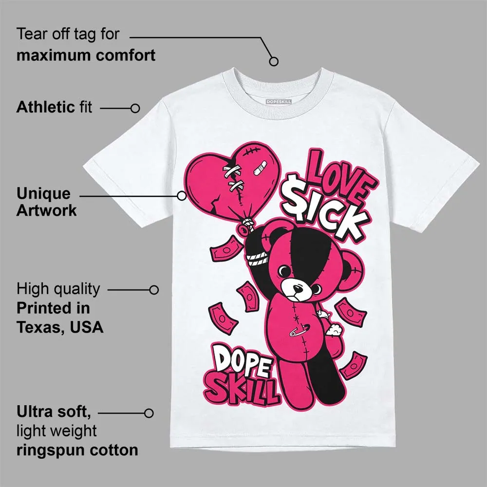 Dunk Obsidian Fierce Pink DopeSkill T-Shirt Love Sick Graphic sold by DopeSkill product image thumbnail 3