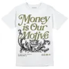 Craft Olive 4s DopeSkill T-Shirt Money Is Our Motive Typo Graphic sold by DopeSkill
