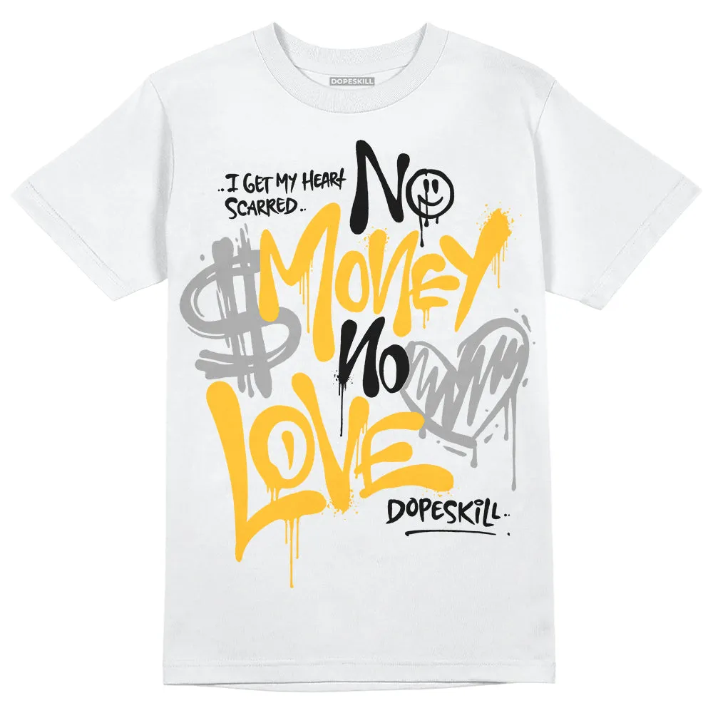 Goldenrod Dunk DopeSkill T-Shirt No Money No Love Typo Graphic sold by DopeSkill product image thumbnail 2