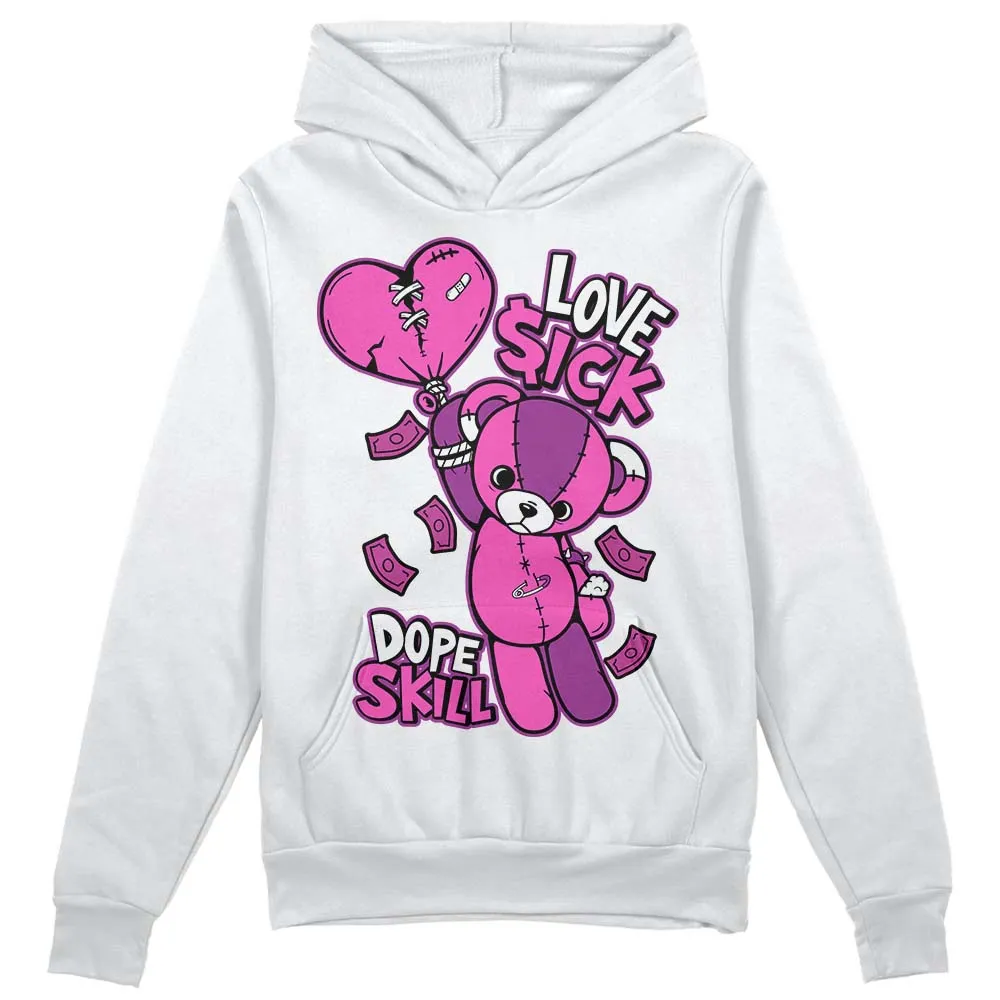 Hyper Violet 4s DopeSkill Hoodie Sweatshirt Love Sick Graphic sold by DopeSkill
