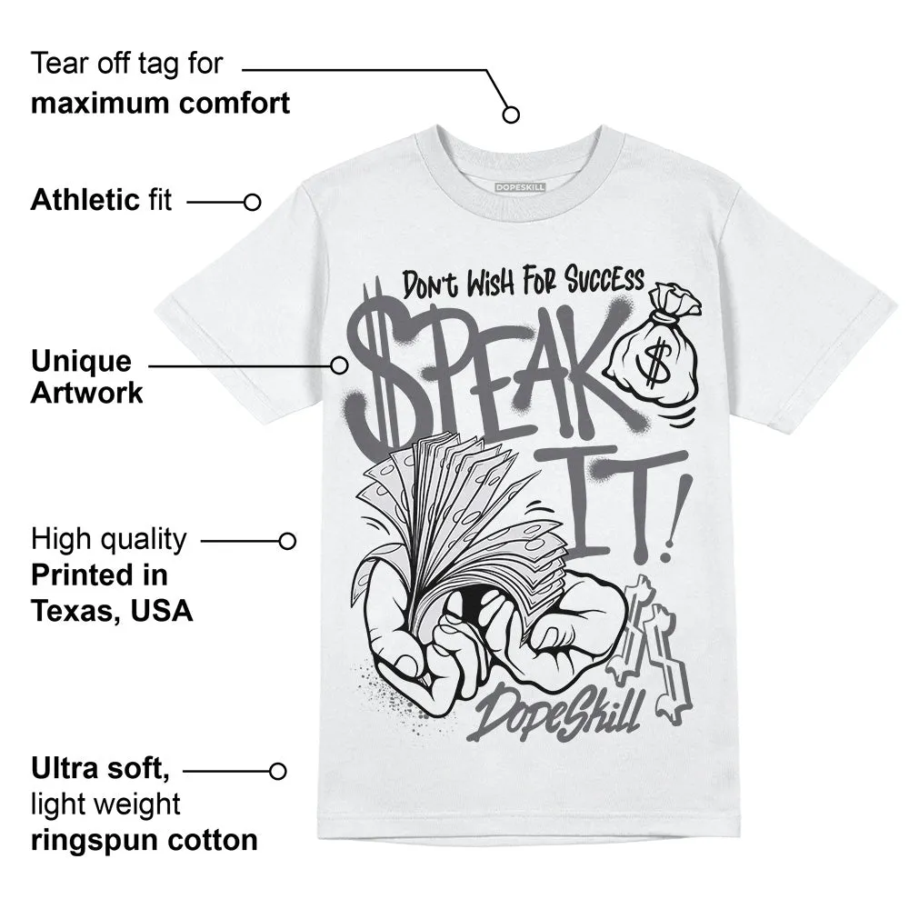 Wet Cement 4s DopeSkill T-Shirt Speak It Graphic sold by DopeSkill product image thumbnail 3