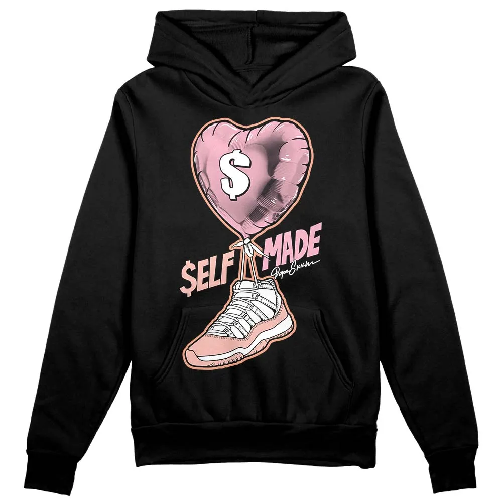 Legend Pink 11s DopeSkill Hoodie Sweatshirt Self Made Graphic sold by DopeSkill product image thumbnail 2