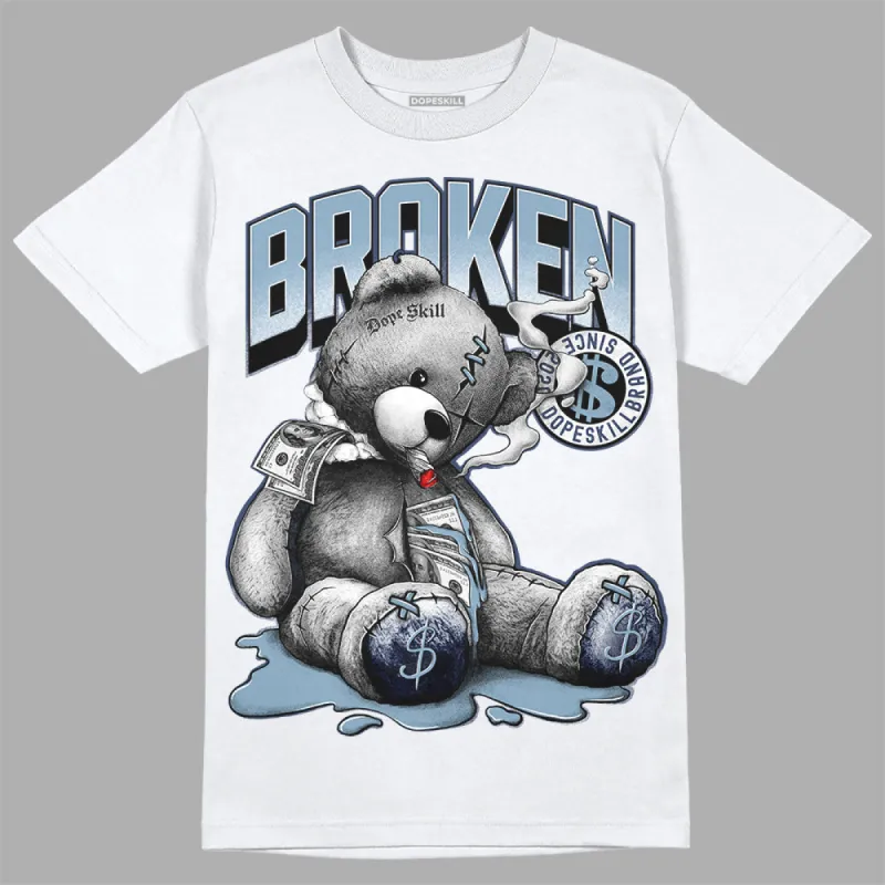 Diffused Blue Sail Grey White 1s DopeSkill T-Shirt Sick Bear Graphic sold by DopeSkill