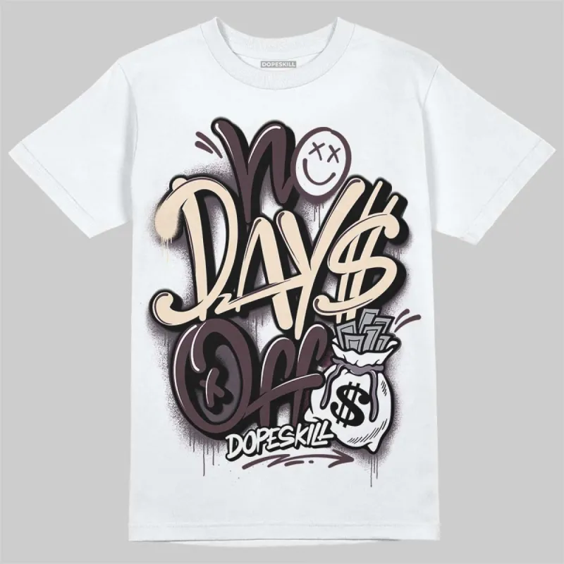 Burgundy Crush 3s DopeSkill T-Shirt No Days Off Graphic sold by DopeSkill
