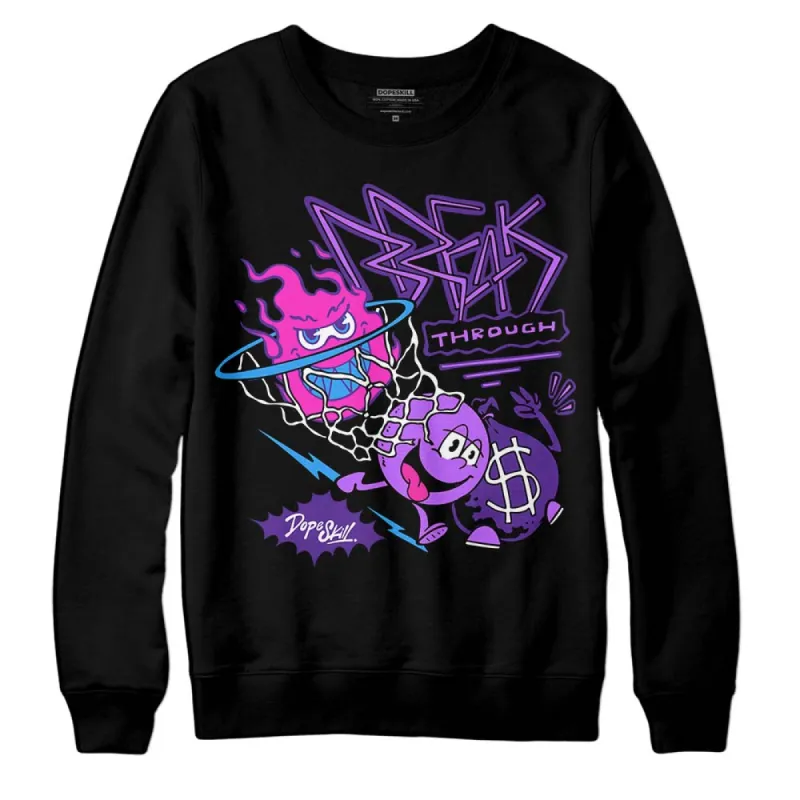 PURPLE Collection DopeSkill Sweatshirt Break Through Graphic sold by DopeSkill