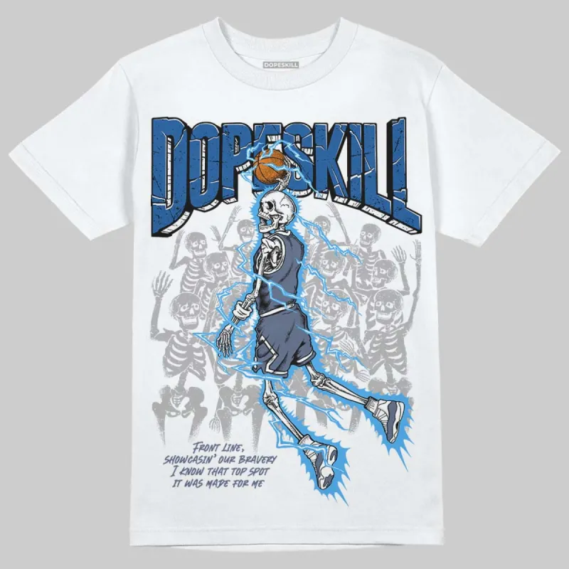 Diffused Blue 11s DopeSkill T-Shirt Thunder Dunk Graphic sold by DopeSkill