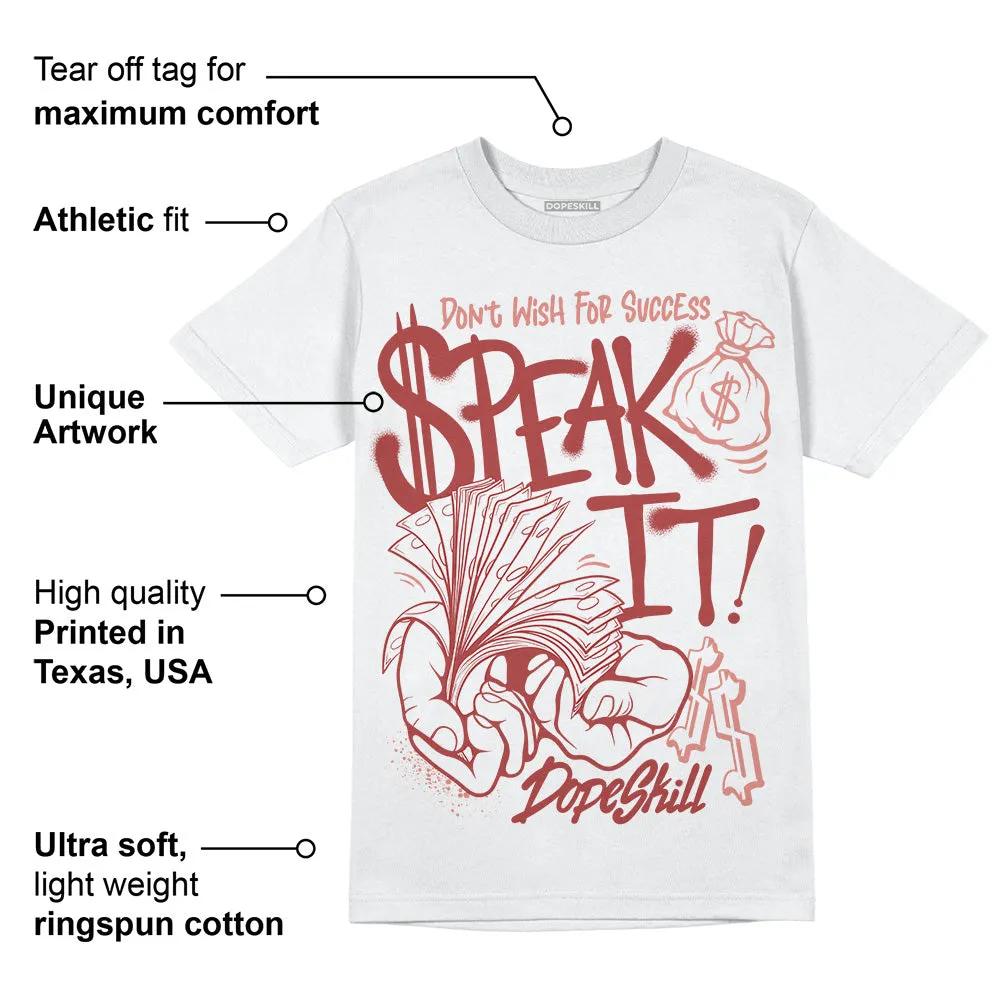 Dune Red 13s DopeSkill T-Shirt Speak It Graphic sold by DopeSkill product image thumbnail 3