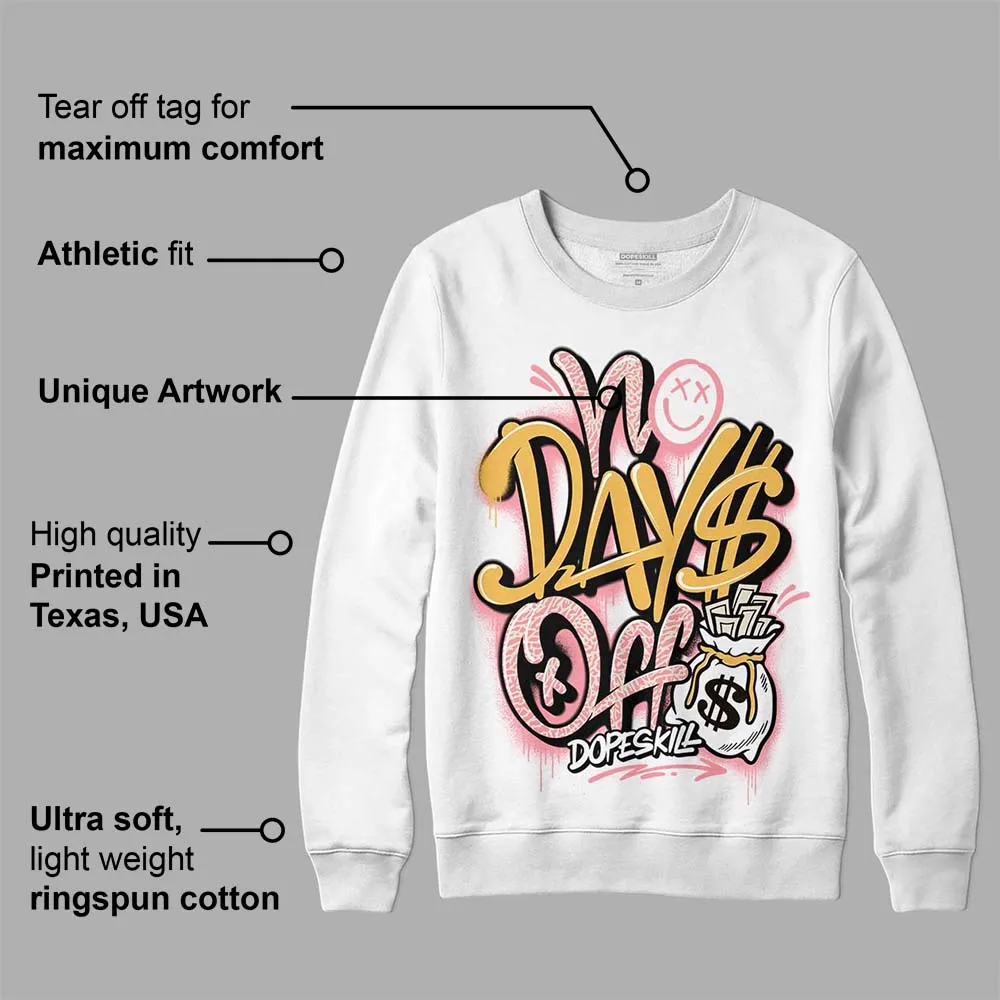 Red Stardust 3s DopeSkill Sweatshirt No Days Off Graphic sold by DopeSkill product image thumbnail 3
