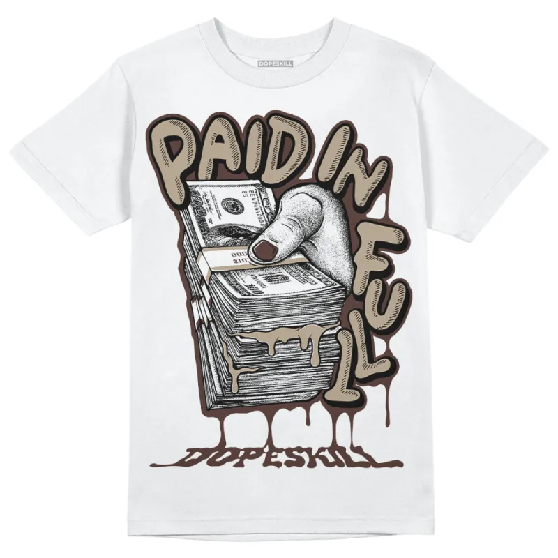 Latte 1s DopeSkill T-Shirt Paid In Full Graphic sold by DopeSkill
