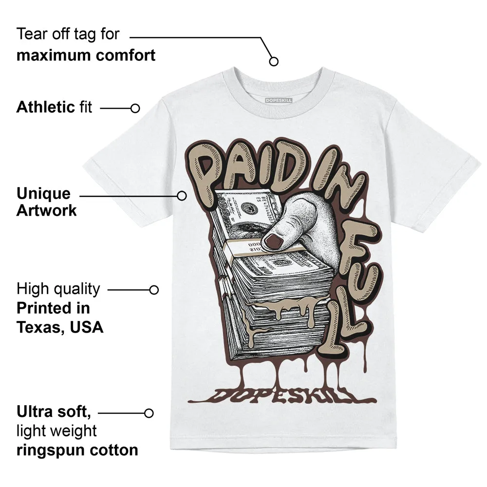 Latte 1s DopeSkill T-Shirt Paid In Full Graphic sold by DopeSkill product image thumbnail 3