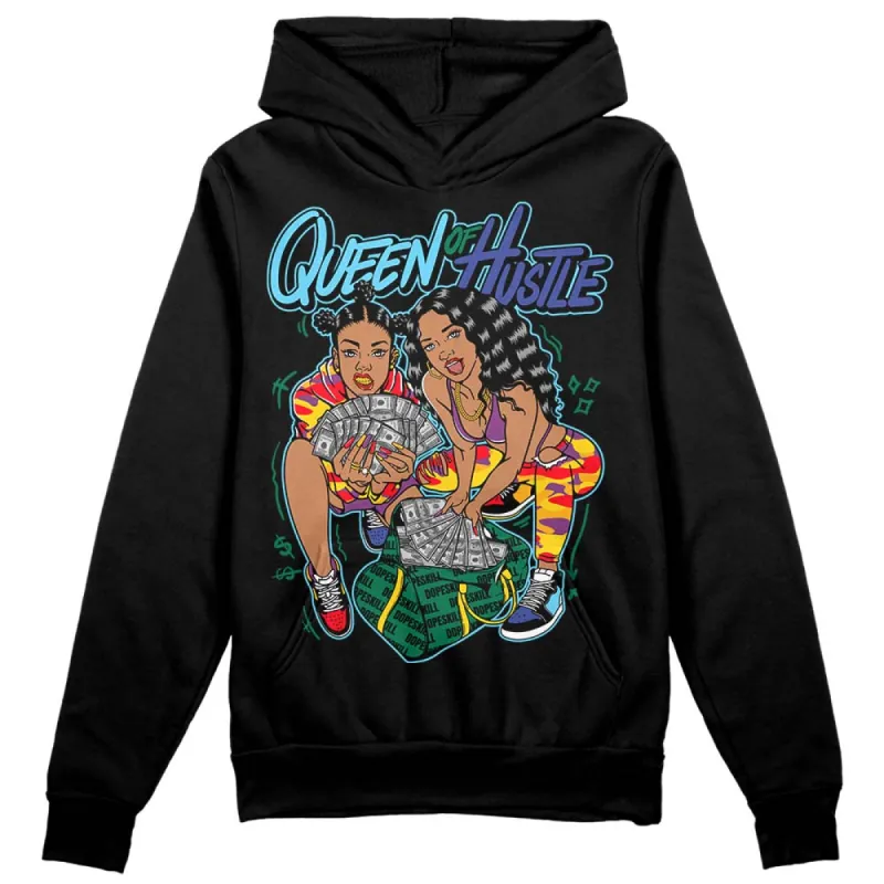 GS 'Six Championships' 1s DopeSkill Hoodie Sweatshirt Queen Of Hustle Graphic sold by DopeSkill