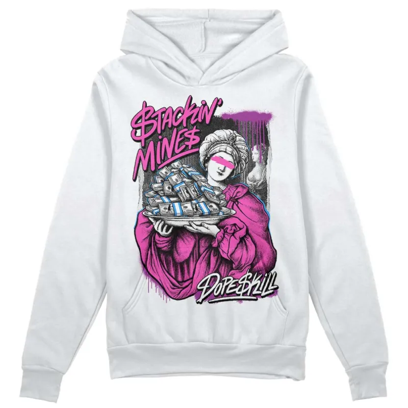 Hyper Violet 4s DopeSkill Hoodie Sweatshirt Stackin Mines Graphic sold by DopeSkill