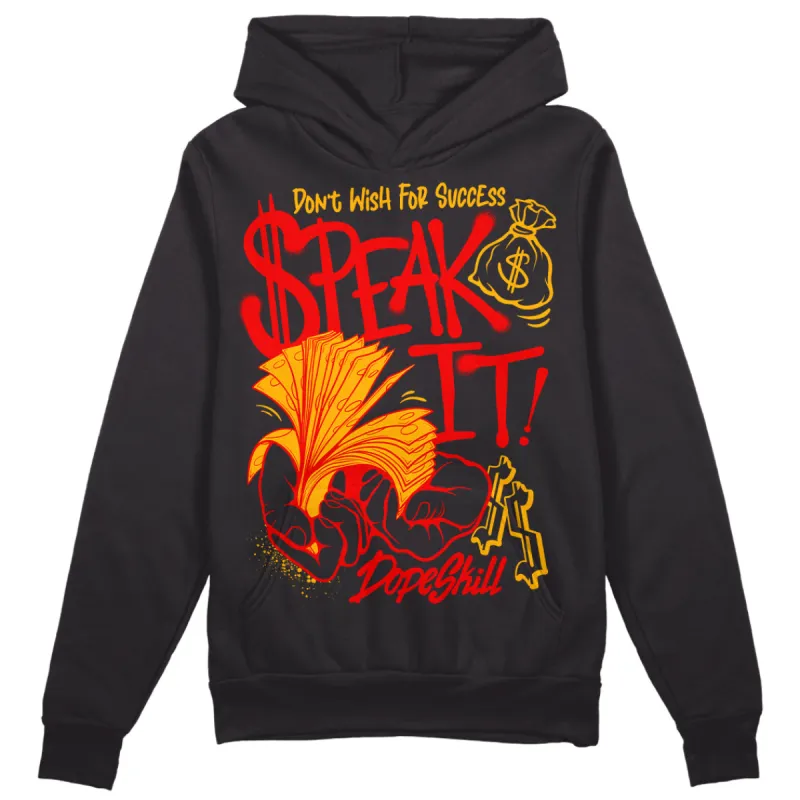 Red Collection DopeSkill Hoodie Sweatshirt Speak It Graphic sold by DopeSkill