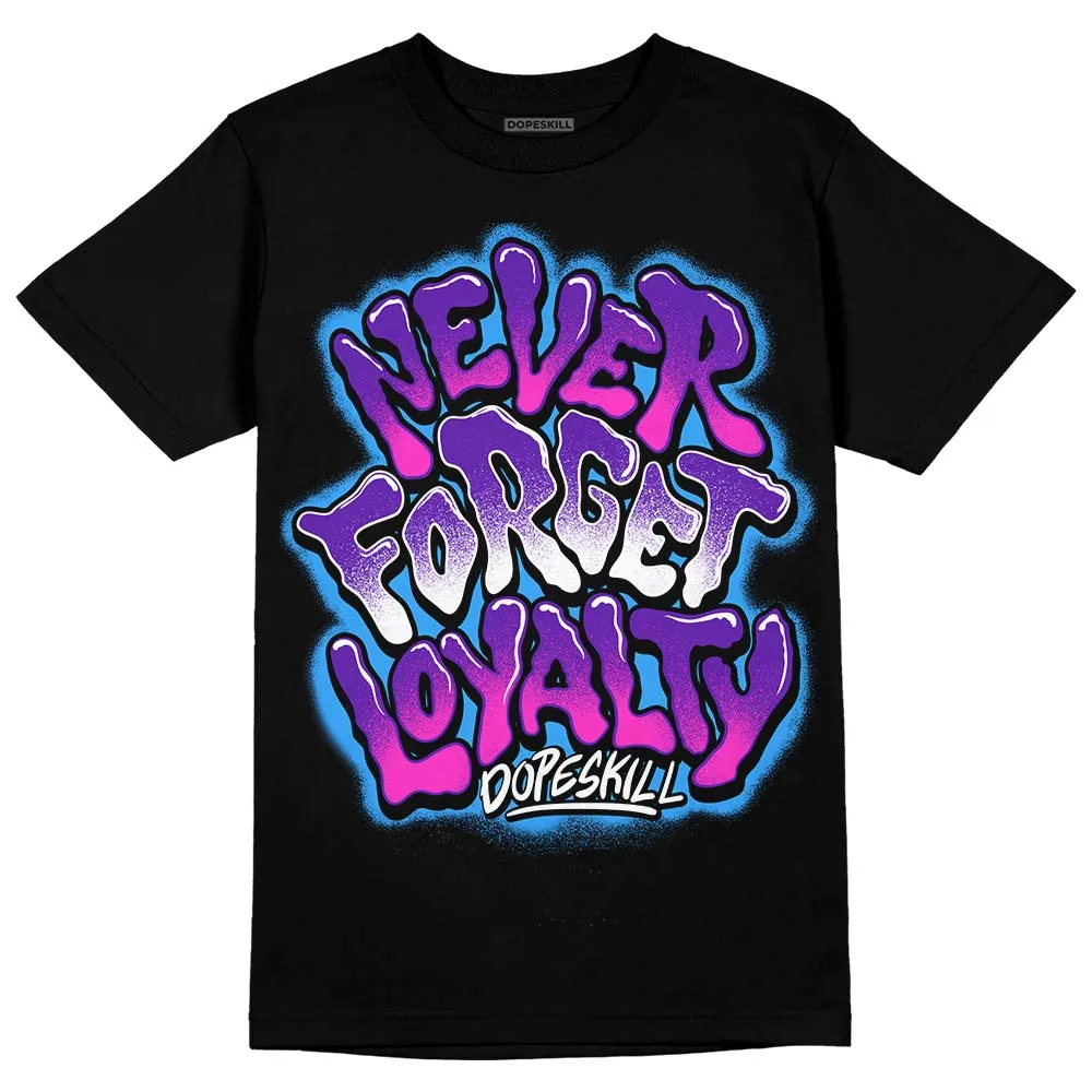 Dunk Purple Championship Court White DopeSkill T-Shirt Never Forget Loyalty Graphic sold by DopeSkill product image thumbnail 2