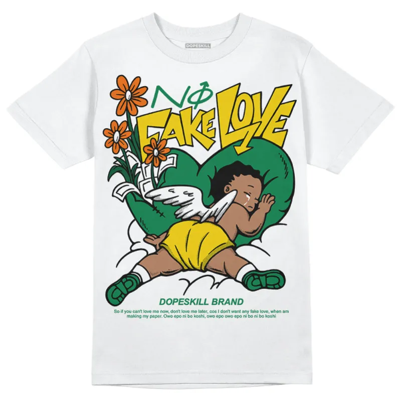 Green Collection DopeSkill T-Shirt No Fake Love Graphic sold by DopeSkill