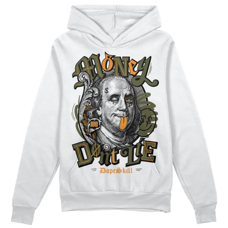 Olive 5s DopeSkill Hoodie Sweatshirt Money Don't Lie Graphic sold by DopeSkill